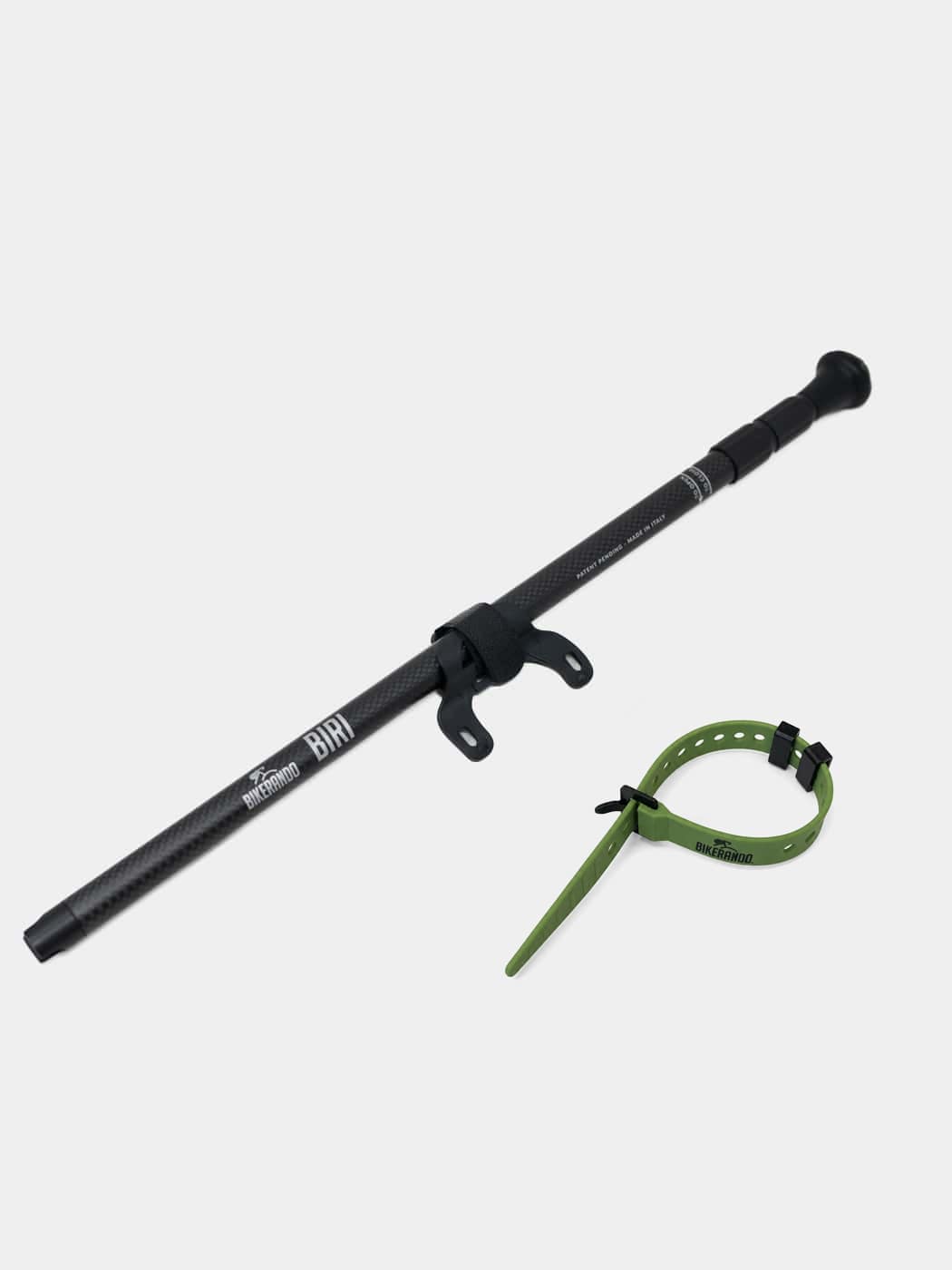 kit cavalletto telescopico BIRI in carbonio per bici con fascia freno