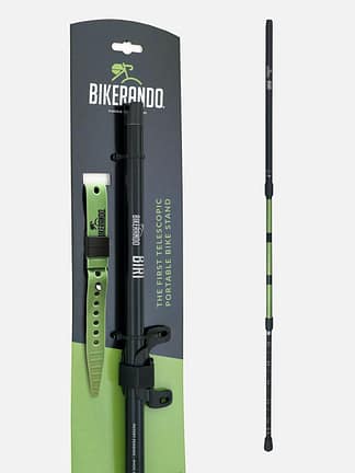 Confezione originale del supporto telescopico per bicicletta BIRI Advanced con cinturino di fissaggio Bikerando